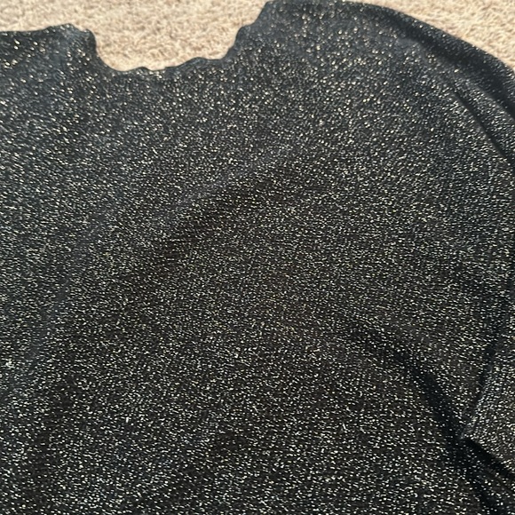 Express black glitter top size medium - Picture 2 of 4